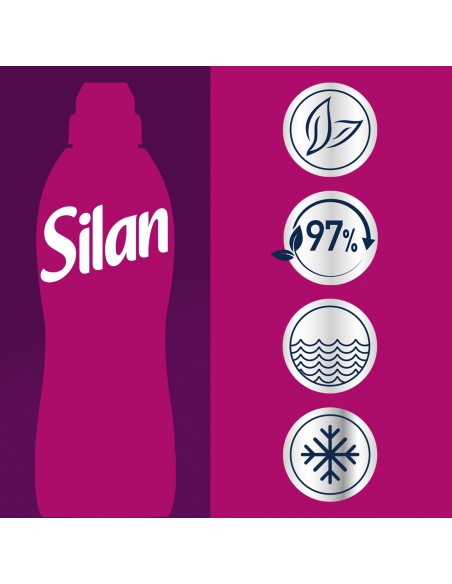 Kremowy płyn do płukania tkanin Silan Aromatherapy Magic Magnolia 3x1364 ml 186 prań 9000101581478 3