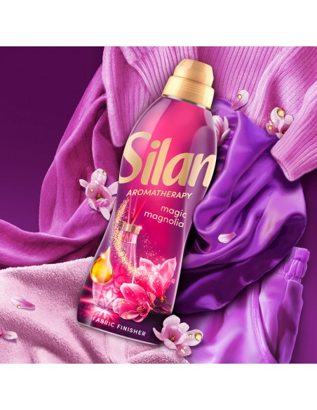 Kremowy płyn do płukania tkanin Silan Aromatherapy Magic Magnolia 3x1364 ml 186 prań 9000101581478 4