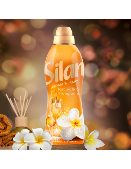 3x Zapachowy płyn do płukania Silan Aromatherapy Fascinating Frangipani 3x1364 ml 186 prań 9000101582642 5