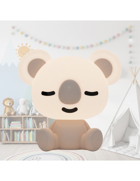 Bezprzewodowa lampka nocna dla dzieci RGB Koala  2