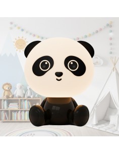 Bezprzewodowa lampka nocna dla dzieci RGB Panda  2