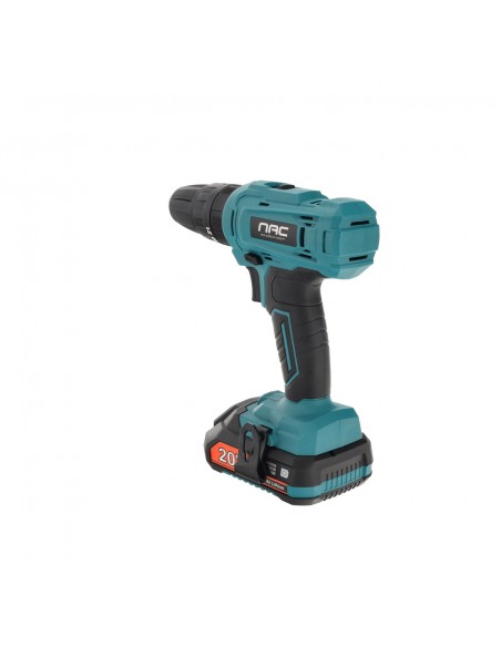 Akumulatorowa wkrętarko-wiertarka z udarem w walizce NAC CDB-LI-30-20V-2  8