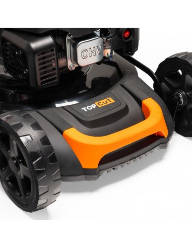 Mocna kosiarka spalinowa z napędem i silnikiem Loncin 196 cc TOP CUT TC-LS-51-196L  10