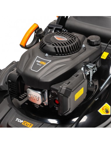Mocna kosiarka spalinowa z napędem i silnikiem Loncin 196 cc TOP CUT TC-LS-51-196L  11