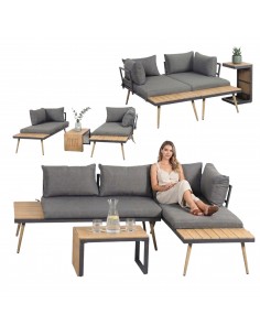 Modułowe meble ogrodowe 3w1 Palma Meven 5905842533813