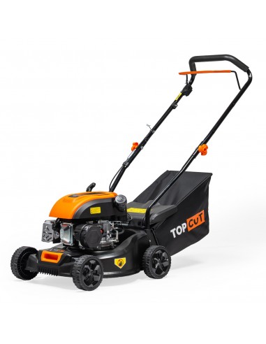 Lekka kosiarka spalinowa bez napędu z koszem 149 cm3 40 cm TOP CUT TC-LS-40-149L  2