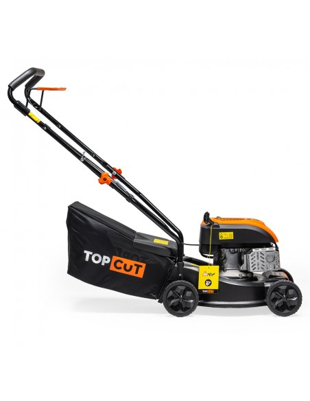 Lekka kosiarka spalinowa bez napędu z koszem 149 cm3 40 cm TOP CUT TC-LS-40-149L  3