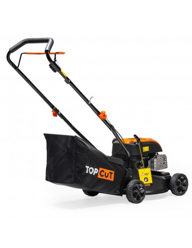 Lekka kosiarka spalinowa bez napędu z koszem 149 cm3 40 cm TOP CUT TC-LS-40-149L  4