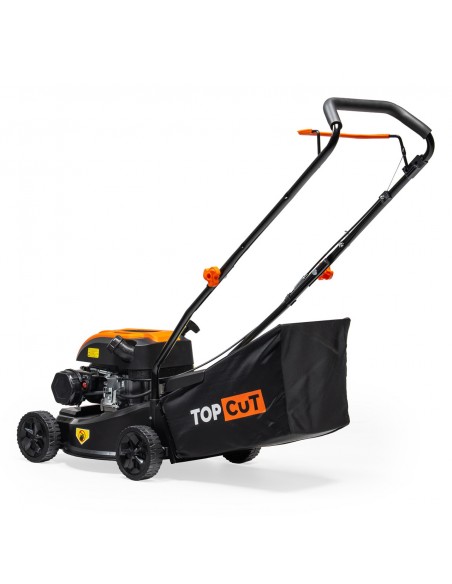 Lekka kosiarka spalinowa bez napędu z koszem 149 cm3 40 cm TOP CUT TC-LS-40-149L  6