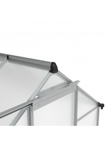 Szklarnia ogrodowa z poliwęglanu z oknami dachowymi 302 cm x 183 cm 5,24 m2  16