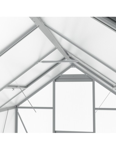 Duża szklarnia ogrodowa z poliwęglanu z oknami 361 cm x 183 cm 6,25m2  13