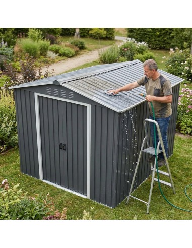 Ogrodowy domek narzędziowy 215 x 300 x 184 cm 6,45 m2  9