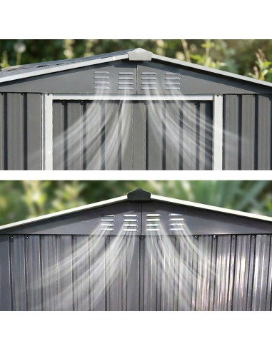 Ogrodowy domek narzędziowy 215 x 300 x 184 cm 6,45 m2  5