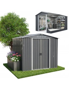 Ogrodowy domek narzędziowy 215 x 300 x 184 cm 6,45 m2 