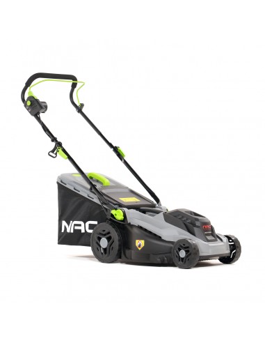 Lekka kosiarka elektryczna 38 cm z koszem 42 L NAC LE16-E-38-PB-C 