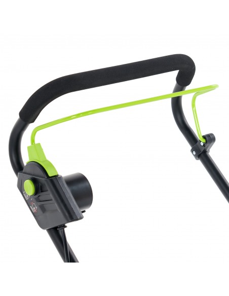 Lekka kosiarka elektryczna 38 cm z koszem 42 L NAC LE16-E-38-PB-C  9