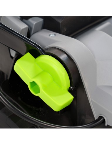 Lekka kosiarka elektryczna 38 cm z koszem 42 L NAC LE16-E-38-PB-C  10