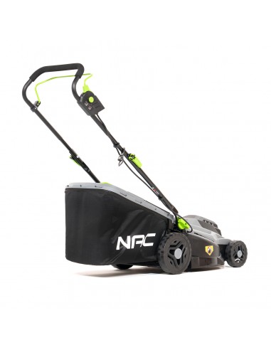 Lekka kosiarka elektryczna 38 cm z koszem 42 L NAC LE16-E-38-PB-C  3