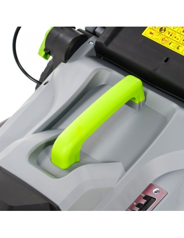 Cicha kosiarka elektryczna z koszem 52 L 43 cm NAC LE18-E-43-PB-C  6