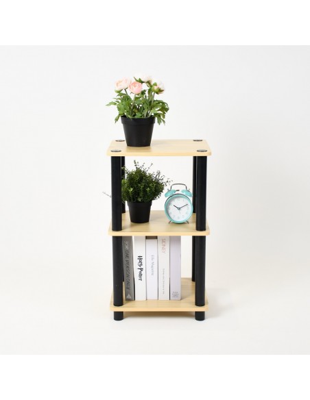 Kompaktowy regał modułowy słupek do sypialni, salonu Allivio 45 x 30,5 x 78,6 cm  5