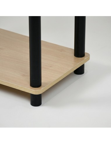 Nowoczesny regał modułowy do garderoby, przedpokoju z drążkiem Allivio 151,8 x 83 x 30,5 cm  7