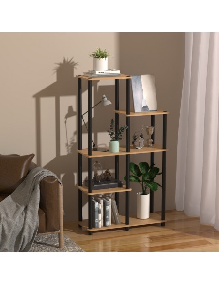 Duży regał modułowy do salonu, biura Allivio 83 x 30,5 x 151,8 cm  2