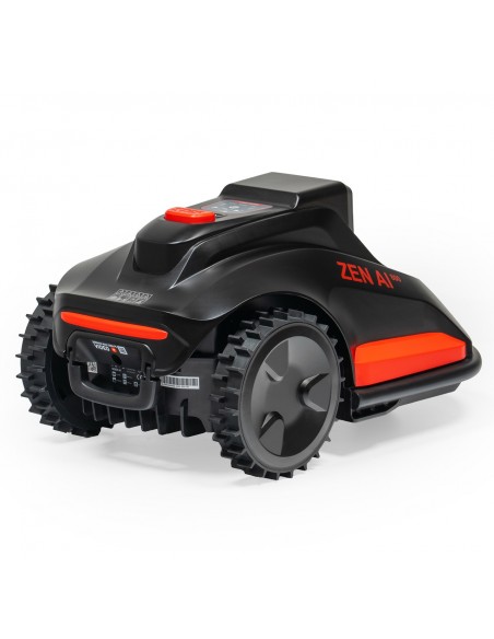 Robot koszący z zadaszeniem i kamerami 3D do ogrodów 800 m2 NAC ZEN AI N0800-AI  3