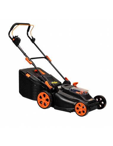 Lekka kosiarka elektryczna z silnikiem bezszczotkowym 38 cm TOP CUT TC-LB-38-40V  5