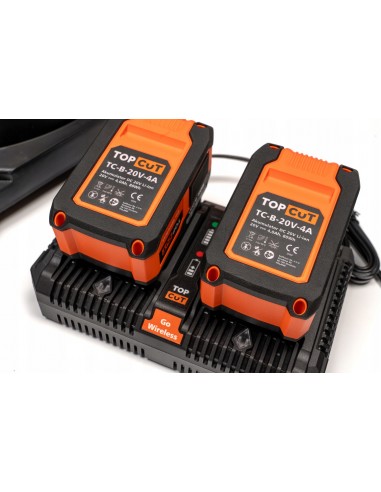 Lekka kosiarka elektryczna z silnikiem bezszczotkowym 38 cm TOP CUT TC-LB-38-40V  10