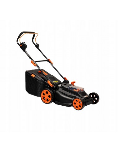Lekka kosiarka elektryczna z silnikiem bezszczotkowym 38 cm TOP CUT TC-LB-38-40V  4