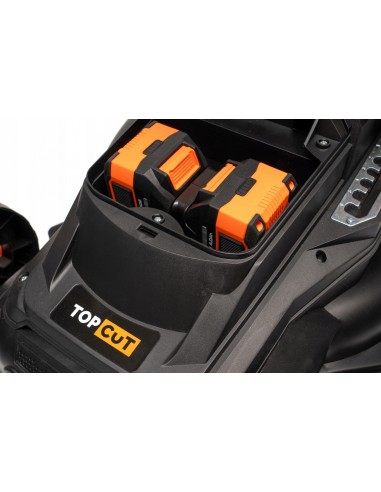 Lekka kosiarka elektryczna z silnikiem bezszczotkowym 38 cm TOP CUT TC-LB-38-40V  14