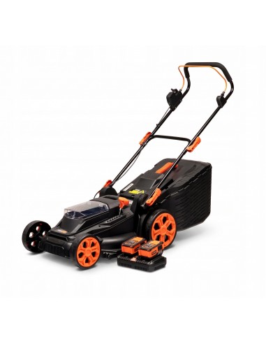 Lekka kosiarka elektryczna z silnikiem bezszczotkowym 38 cm TOP CUT TC-LB-38-40V  2