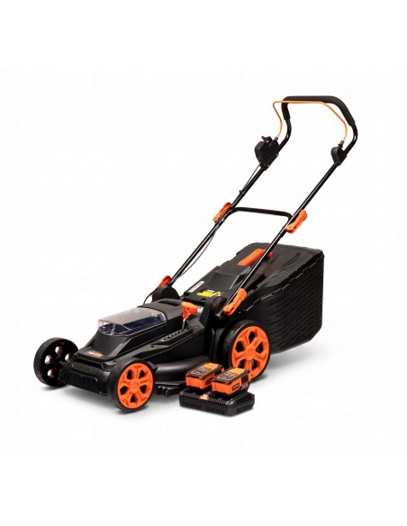 Lekka kosiarka elektryczna z silnikiem bezszczotkowym 38 cm TOP CUT TC-LB-38-40V  2