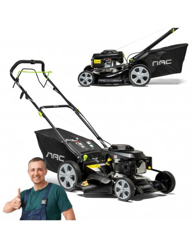 Ergonomiczna kosiarka spalinowa NAC LS50-146-HS-NG z napędem 5902490742161