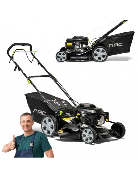 Ergonomiczna kosiarka spalinowa NAC LS50-146-HS-NG z napędem 5902490742161