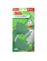 Barwiąca wodę na zielono zawieszka do WC Duck Aqua Green 4w1 2x36g