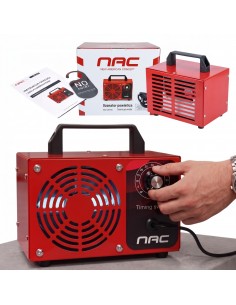 Generator ozonu ozonator oczyszczacz powietrza NAC timer, 4 pyłki ozonujące 60 000 mg/h  2