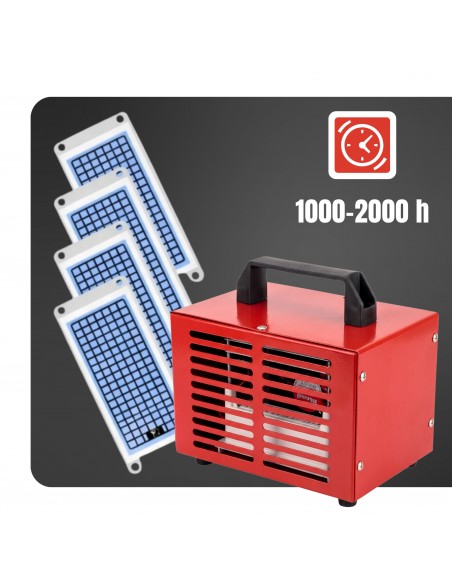 Generator ozonu ozonator oczyszczacz powietrza NAC timer, 4 pyłki ozonujące 60 000 mg/h  5