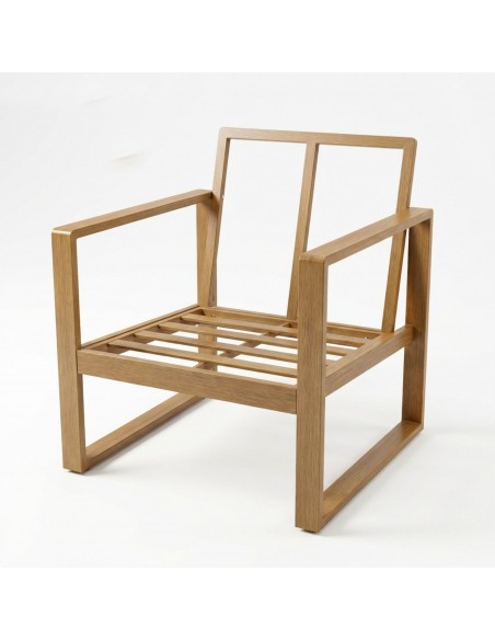 Wygodny zestaw mebli ogrodowych w stylu skandynawskim z aluminium ława + sofa + 2x fotel  10