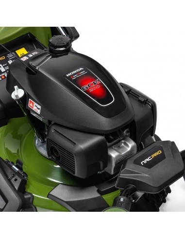 Mocna kosiarka spalinowa z napędem NAC PRO LS53-G200-SE 202 cm3 53 cm z funkcją mulczowania + skrętne przednie koła  7