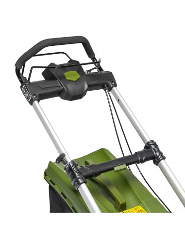Mocna kosiarka spalinowa z napędem NAC PRO LS53-G200-SE 202 cm3 53 cm z funkcją mulczowania + skrętne przednie koła  10