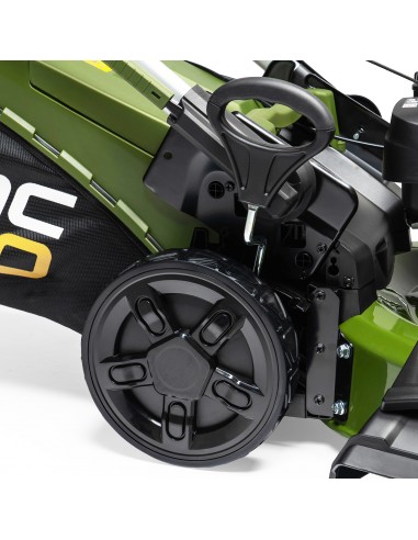 Mocna kosiarka spalinowa z napędem NAC PRO LS53-G200-SE 202 cm3 53 cm z funkcją mulczowania + skrętne przednie koła  12