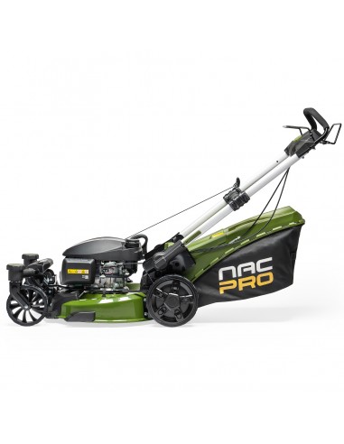 Mocna kosiarka spalinowa z napędem NAC PRO LS53-G170-SE 167 cm3 53 cm z funkcją mulczowania + skrętne przednie koła  5