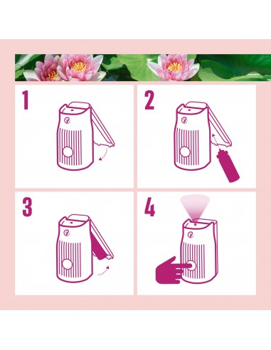 Glade® ONE - Relaxing Zen, skoncentrowany odświeżacz powietrza touch & spray urządzenie + 2 zapasy  5