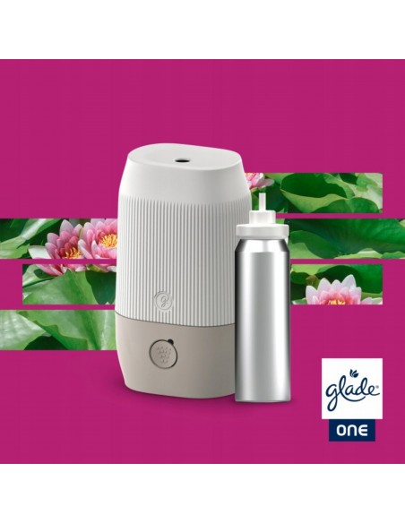 Glade® ONE Sense & Spray - Relaxing Zen, automatyczny odświeżacz powietrza urządzenie + wkład + baterie  3