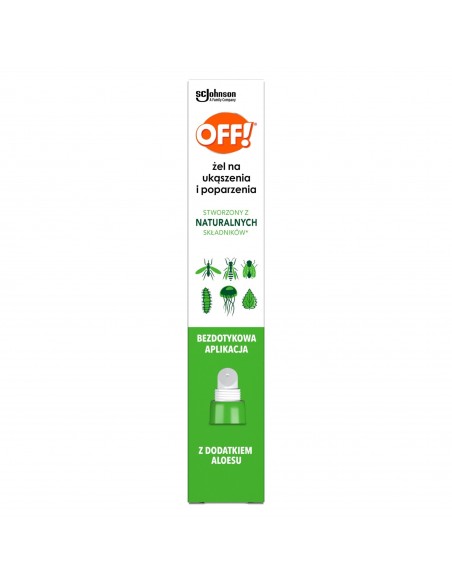 OFF!® Żel na ukąszenia i poparzenia komary, osy, końskie muchy, meduzy 