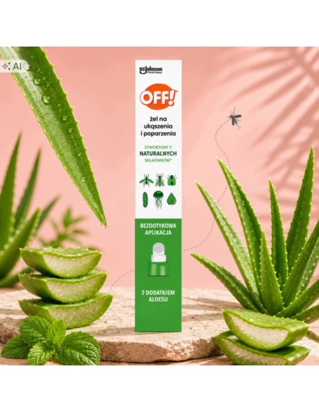 OFF!® Żel na ukąszenia i poparzenia komary, osy, końskie muchy, meduzy  3