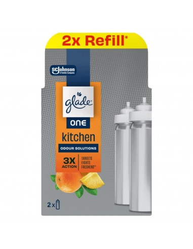 Cytrusowy, owocowy Glade® ONE - Kitchen, zapas do odświeżaczy powietrza 2x10 ml  5