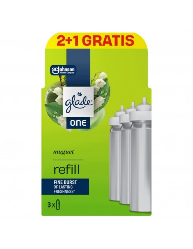Glade® ONE - Muguet, kwiaty konwalia zapas do odświeżaczy powietrza 2+1  5