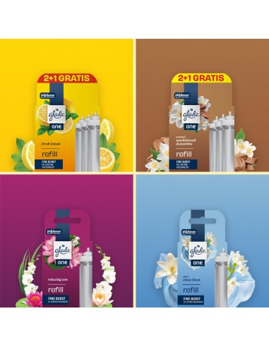 Glade® ONE - Sensual Sandalwood & Jasmine - zapas do odświeżaczy powietrza, 1x10 ml  3